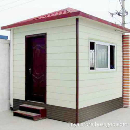 Prefabricated Home Mobile House Sentry Box, 150kg/m<sup>2</sup> Floor Loading Capacity